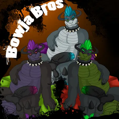 bowser (mario bros, nintendo) created by stufferzz