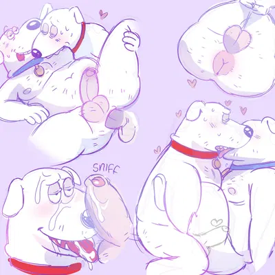 brian griffin, robot brian (family guy) created by nibblenippler