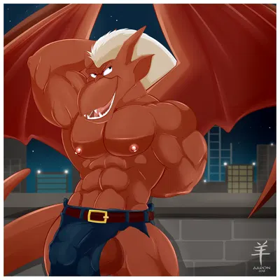 brooklyn (gargoyles) (disney, gargoyles) created by aaron (artist)