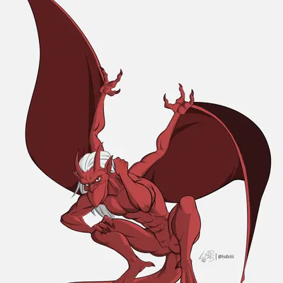 brooklyn (gargoyles) (disney, gargoyles) created by lsdxiii