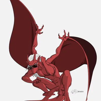 brooklyn (gargoyles) (disney, gargoyles) created by lsdxiii