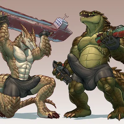 brutus (pyronite), carnak (carpo) (mythology) created by rollwulf