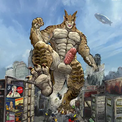 brutus (pyronite) (coca-cola, lucky strike) created by aokamidu