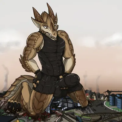 brutus (pyronite) (mythology) created by arrwulf