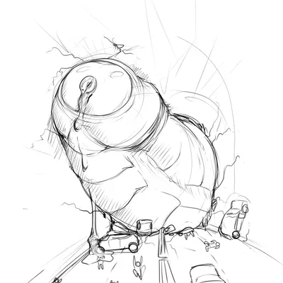 brutus (pyronite) (mythology) created by azathura