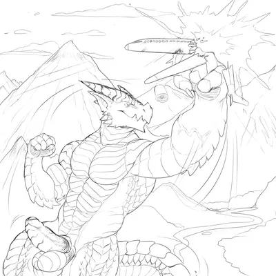 brutus (pyronite) (mythology) created by azathura