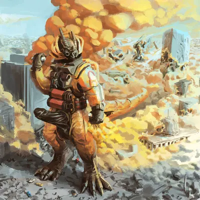 brutus (pyronite) (mythology) created by blackestmanamultis