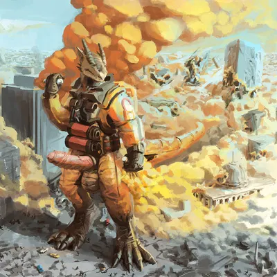 brutus (pyronite) (mythology) created by blackestmanamultis