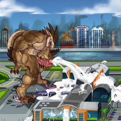 brutus (pyronite) (mythology) created by ectogoat