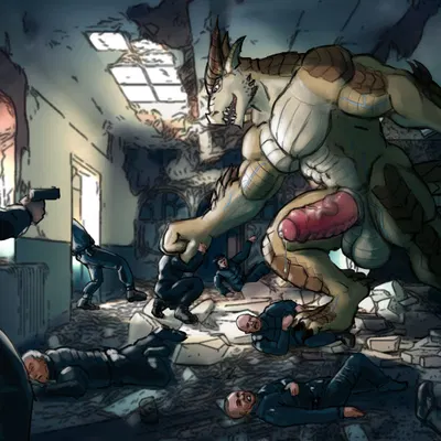 brutus (pyronite) (mythology) created by gonk (artist)