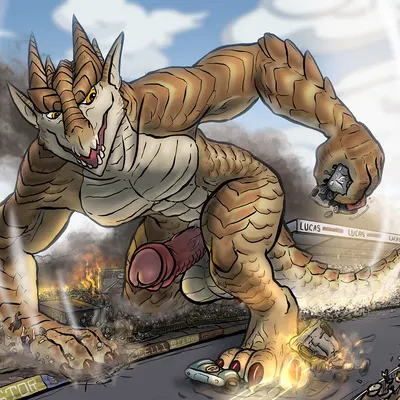 brutus (pyronite) (mythology) created by tyrnn