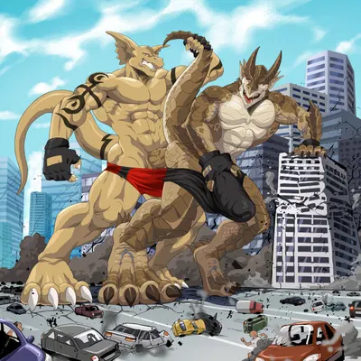 brutus (pyronite), tephros (mythology) created by phantomstudiot