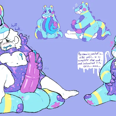 bubble (kevlarcaviar), gregory (vexedcalyx) (mythology) created by vexedcalyx