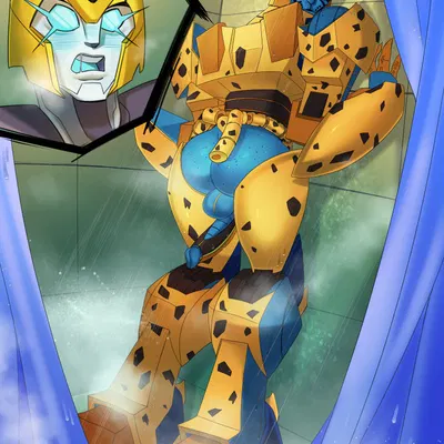 bumblebee (transformers), cheetor (hasbro, takara tomy) created by ironpun