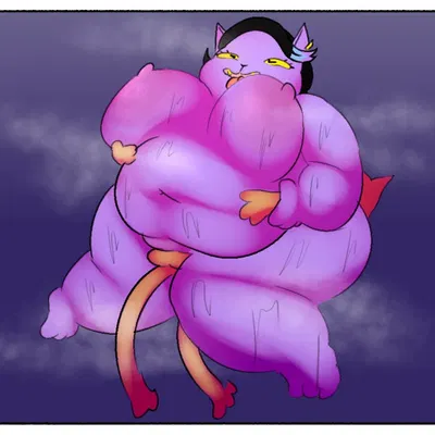 burgerpants, catty cattenheimer (undertale (series)) created by oxkingky