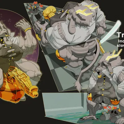 butler (pseudoregalia), sybil (pseudoregalia) (pseudoregalia) created by felinecanis