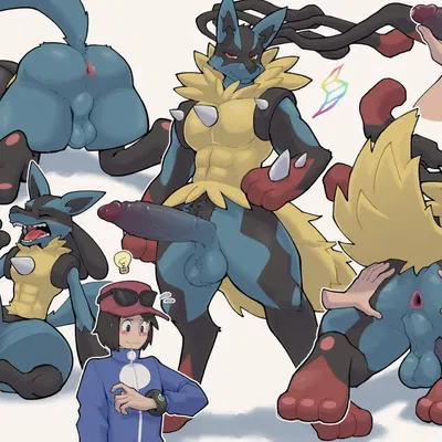 calem (pokemon), pokemon trainer (nintendo, pokemon) created by mindnaughty