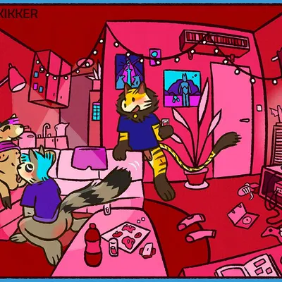 calico (manedcalico) (gamecube, katamari) created by kinkykikker