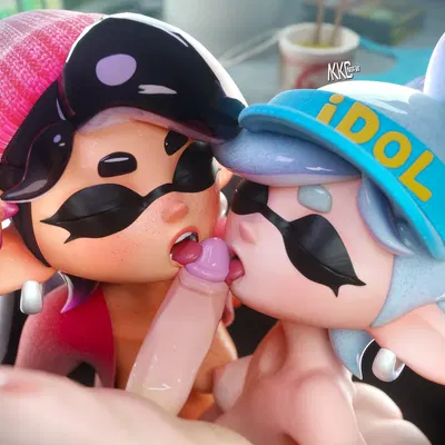 callie (splatoon), marie (splatoon), squid sisters (splatoon) (nintendo, splatoon) created by akkonsfw