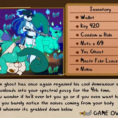 captain flintlock (felino), ferdinand the ghost, mcgack (uninvited (video game)) created by felino