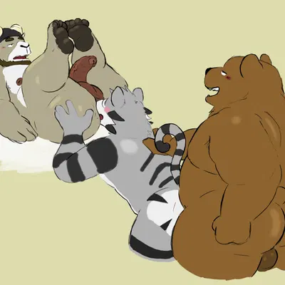 carl hendricks, grizzly (we bare bears) (cartoon network, echo (game)) created by adrian dough