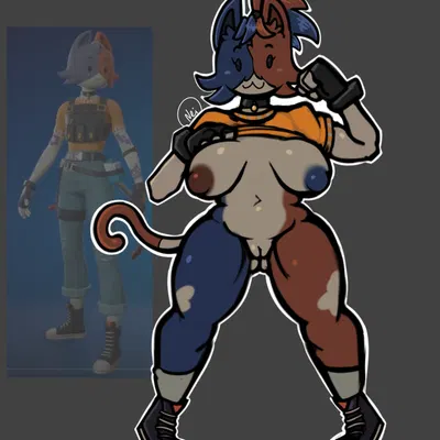 cate meowdy (epic games, fortnite) created by neisucksatart