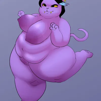 catty cattenheimer (undertale, undertale (series)) created by oxkingky