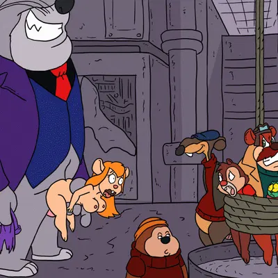 chip (disney), dale (disney), fat cat (chip 'n dale rescue rangers, disney) created by vylfgor