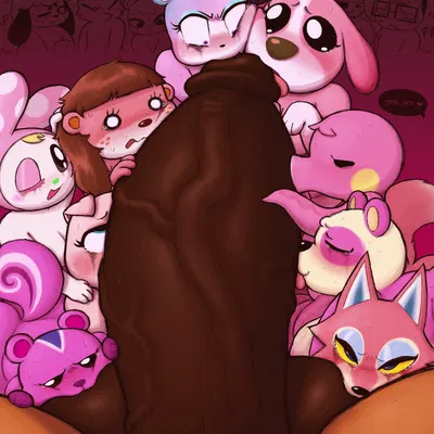 chrissy (animal crossing), cookie (animal crossing), crazy redd (animal crossing, nintendo) created by zlut385