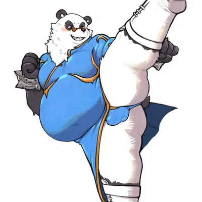 chun-li, pan yinhu (capcom, mihoyo) created by dragon night800