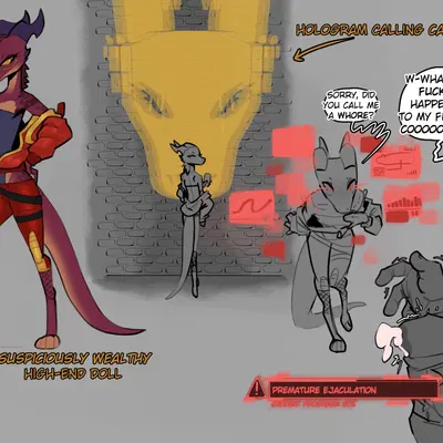 cindesh (cd projekt red, cyberpunk 2077) created by tohaakart