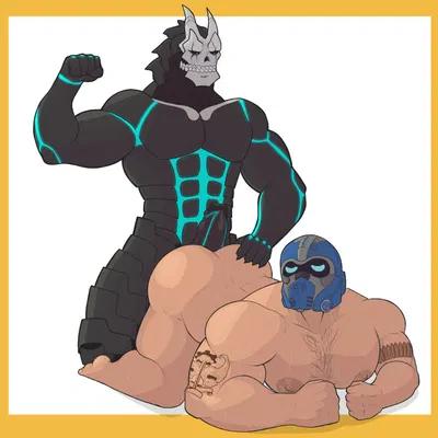 clayton carmine, kafka hibino, kaiju no 8 (epic games, gears of war) created by baraboy