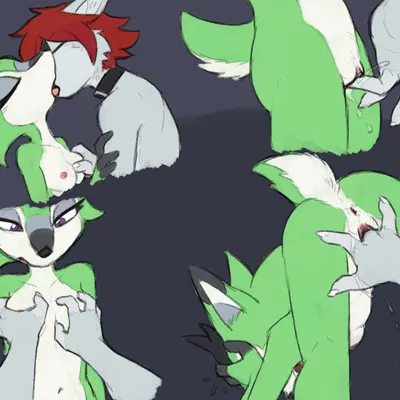 clove the pronghorn, lewin (sealer4258) (archie comics, sega) created by sealer4258