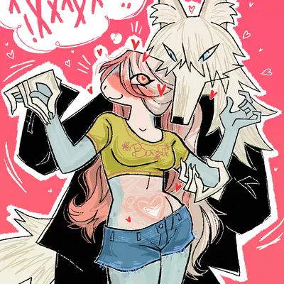 clover (woetoy), cue (jariloxe) created by jariloxe