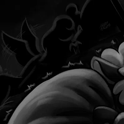 collin (helluva boss), keenie (helluva boss) (hellaverse, helluva boss) created by soulcentinel