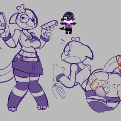 coral (felino), super snowshoe peter (pixile studios, super animal royale) created by felino