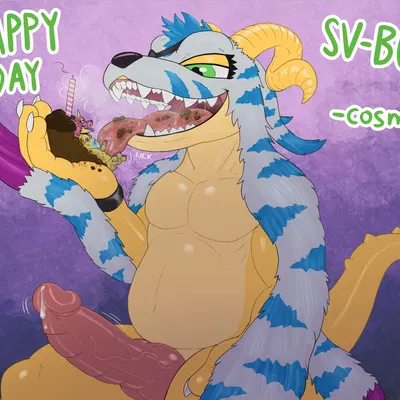 cosmo gabumon, garabumon (bandai namco, digimon) created by rad-lizer