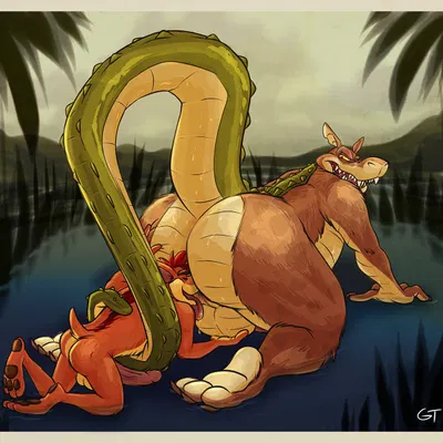 crash bandicoot, dingodile (activision, crash bandicoot (series)) created by gtskunkrat