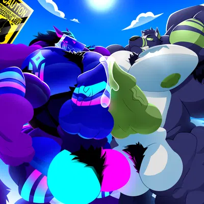 created by big neon dragon