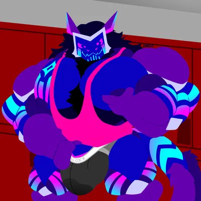 created by big neon dragon