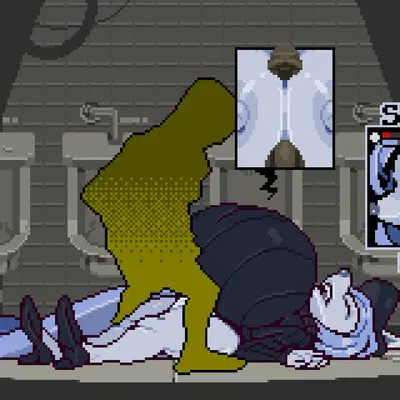 created by submarine screw