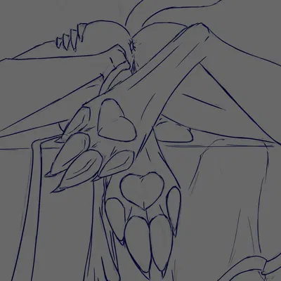 created by the dark skull