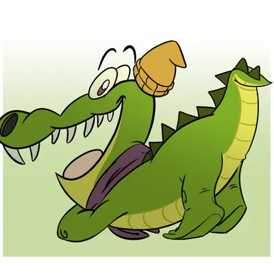 crocco the alligator (cartoon network, out of jimmy's head) created by bob-jiggles