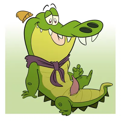 crocco the alligator (cartoon network, out of jimmy's head) created by bob-jiggles
