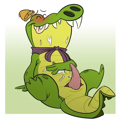 crocco the alligator (cartoon network, out of jimmy's head) created by bob-jiggles