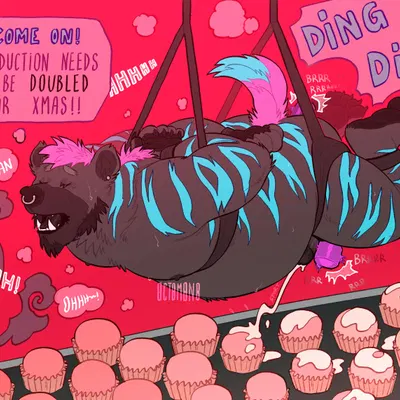 cross the hyena created by 0ct0m0n0