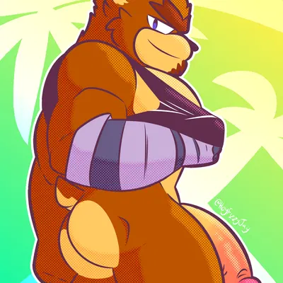 crunch bandicoot (activision, crash bandicoot (series)) created by fizzyjay