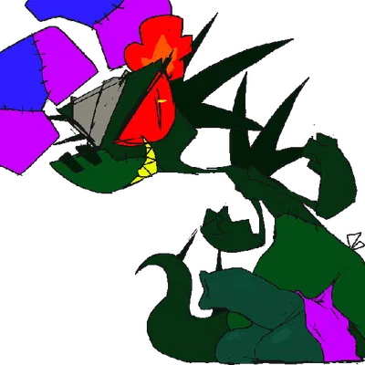 crusher (roksim) (lizzy eats a tree) created by roksim