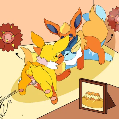 crystal (eeveelution squad), flare (eeveelution squad), mollie (eeveelution squad) (eeveelution squad, game freak) created by eeveector