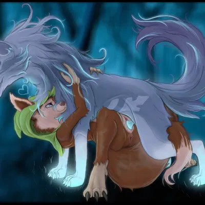 crystal maiden wolf persona, hoodwink (dota) (dota, valve) created by saintmarmo